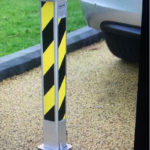 standard square telescopic bollard